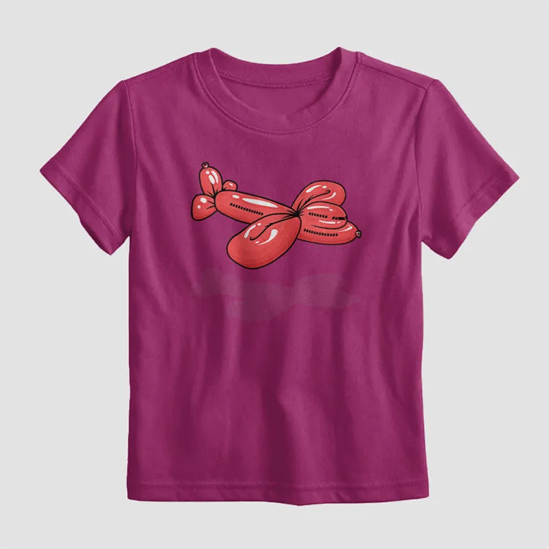 747 Twisting Party Balloon - Kids T-Shirt