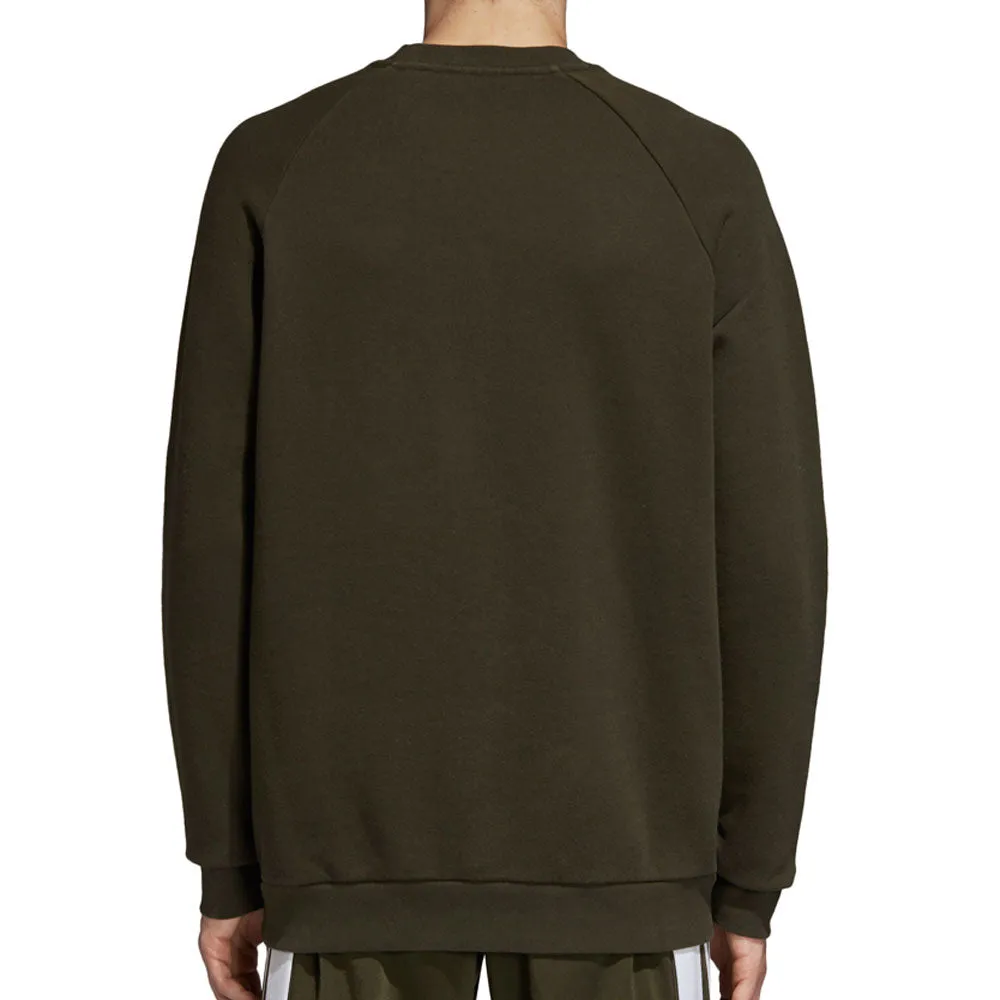 Adidas Originals Trefoil Men's Crewneck Sweatshirt Night Cargo/White