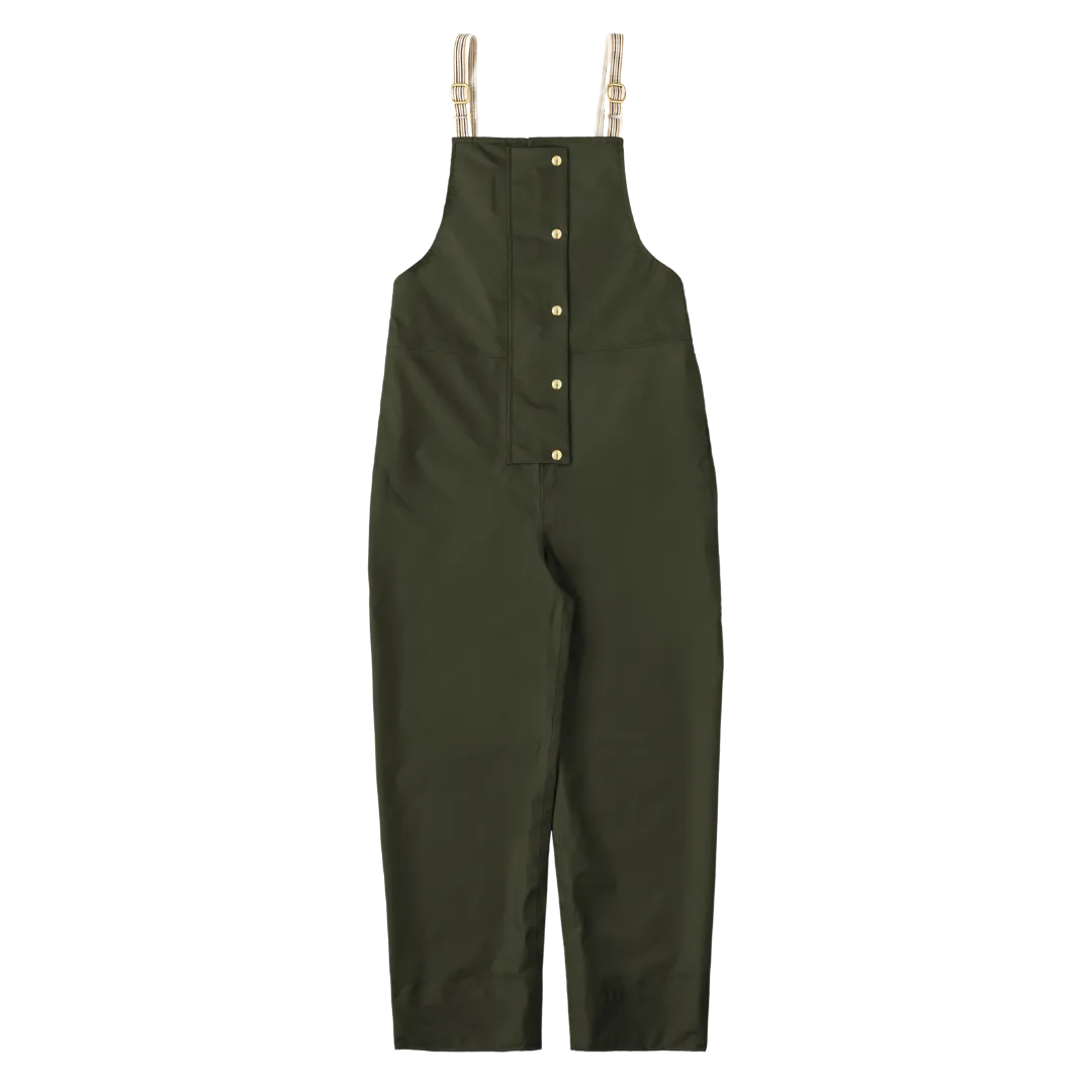 Adult Waterproof Dungaree - Pine