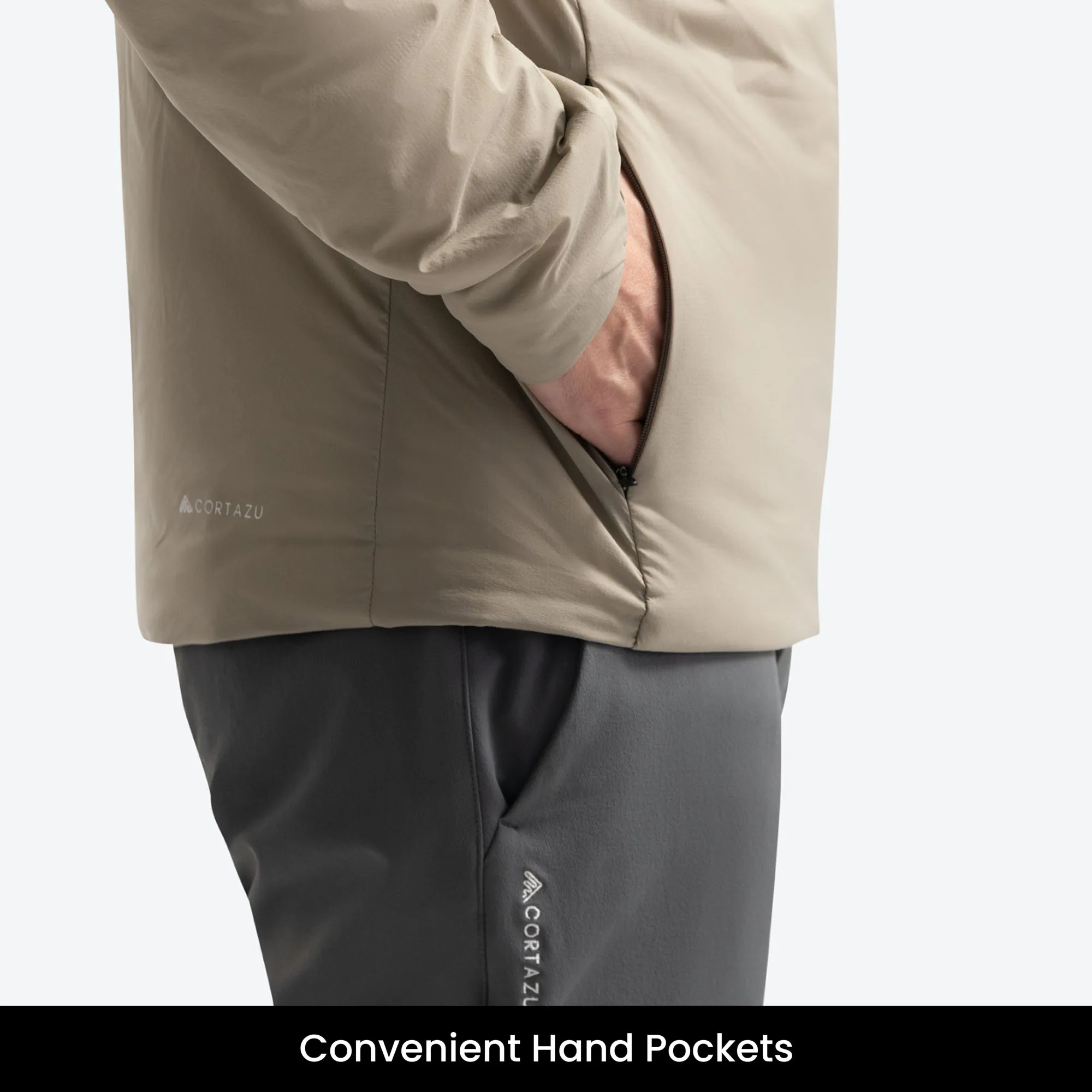 All weather Mid-layer Jacket Beige | Men