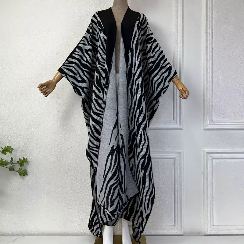 Burning Safari Wool Kimono