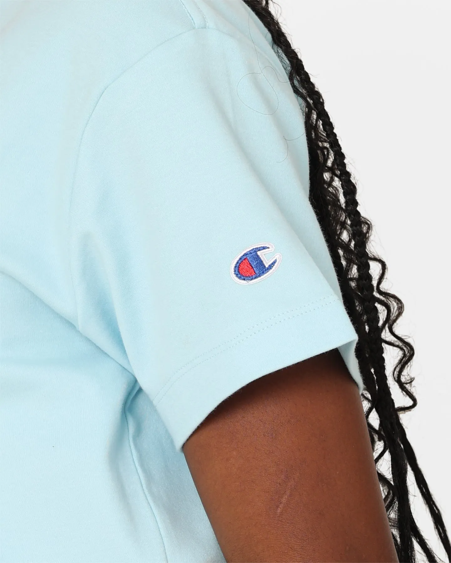 Champion Women's Rochester Base T-Shirt Iced Blue