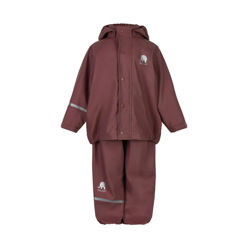 Classic Rain Gear Set - Rose Brown