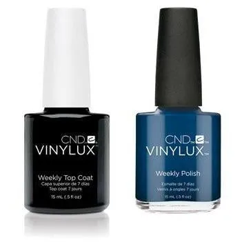 CND - Vinylux Topcoat & Winter Nights 0.5 oz - #257