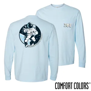 Comfort Colors Space Age Long Sleeve Pocket Tee