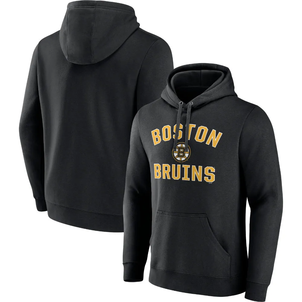 FANATICS BOSTON BRUINS FLEECE VICTORY ARCH HOODIE