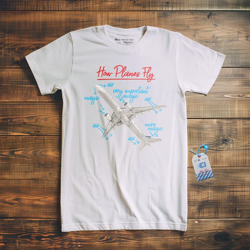 How Planes Fly - T-Shirt