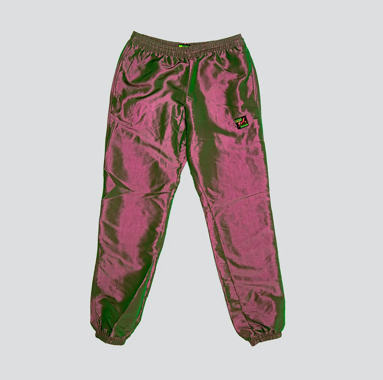 Iridescent Windbreaker Pants