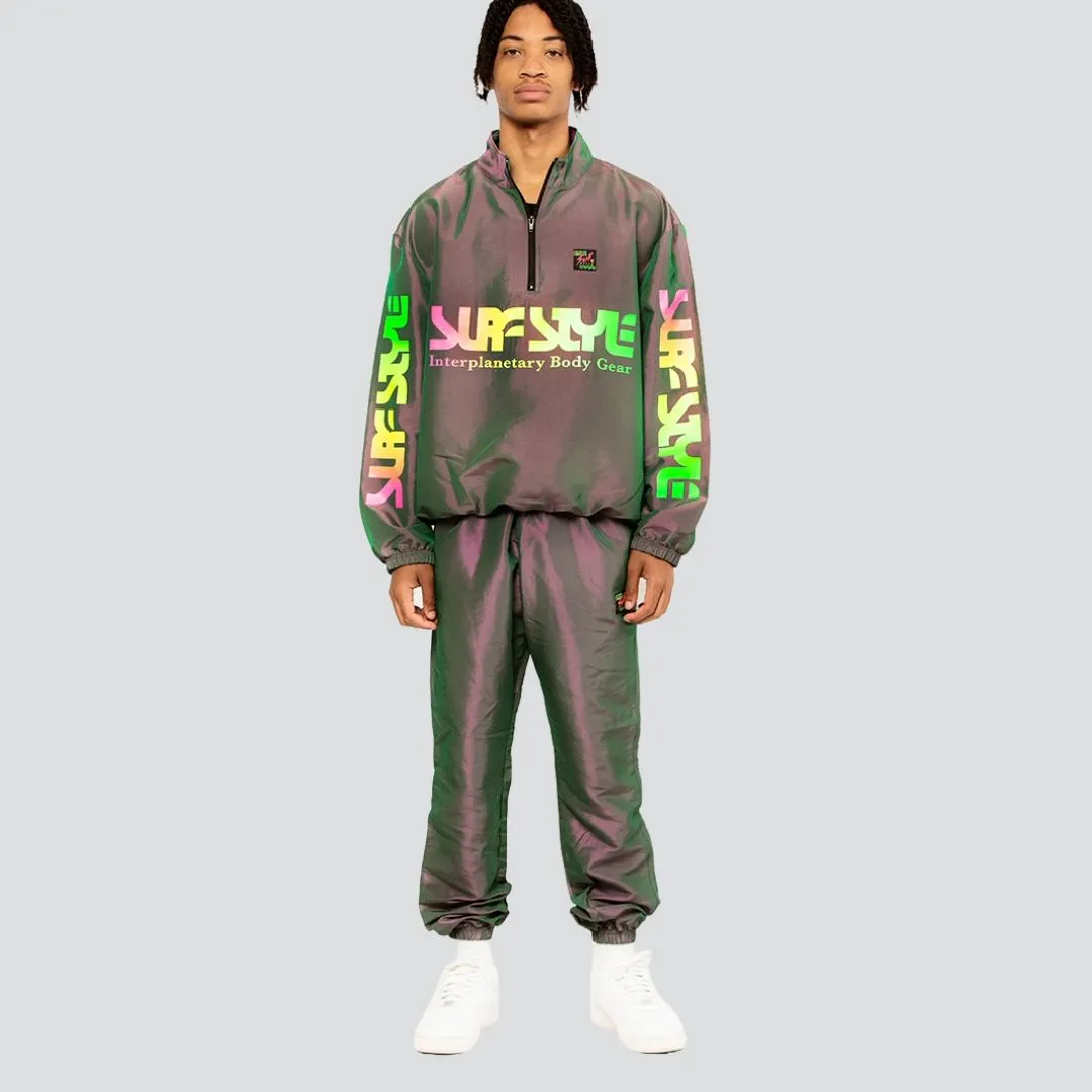 Iridescent Windbreaker Pants