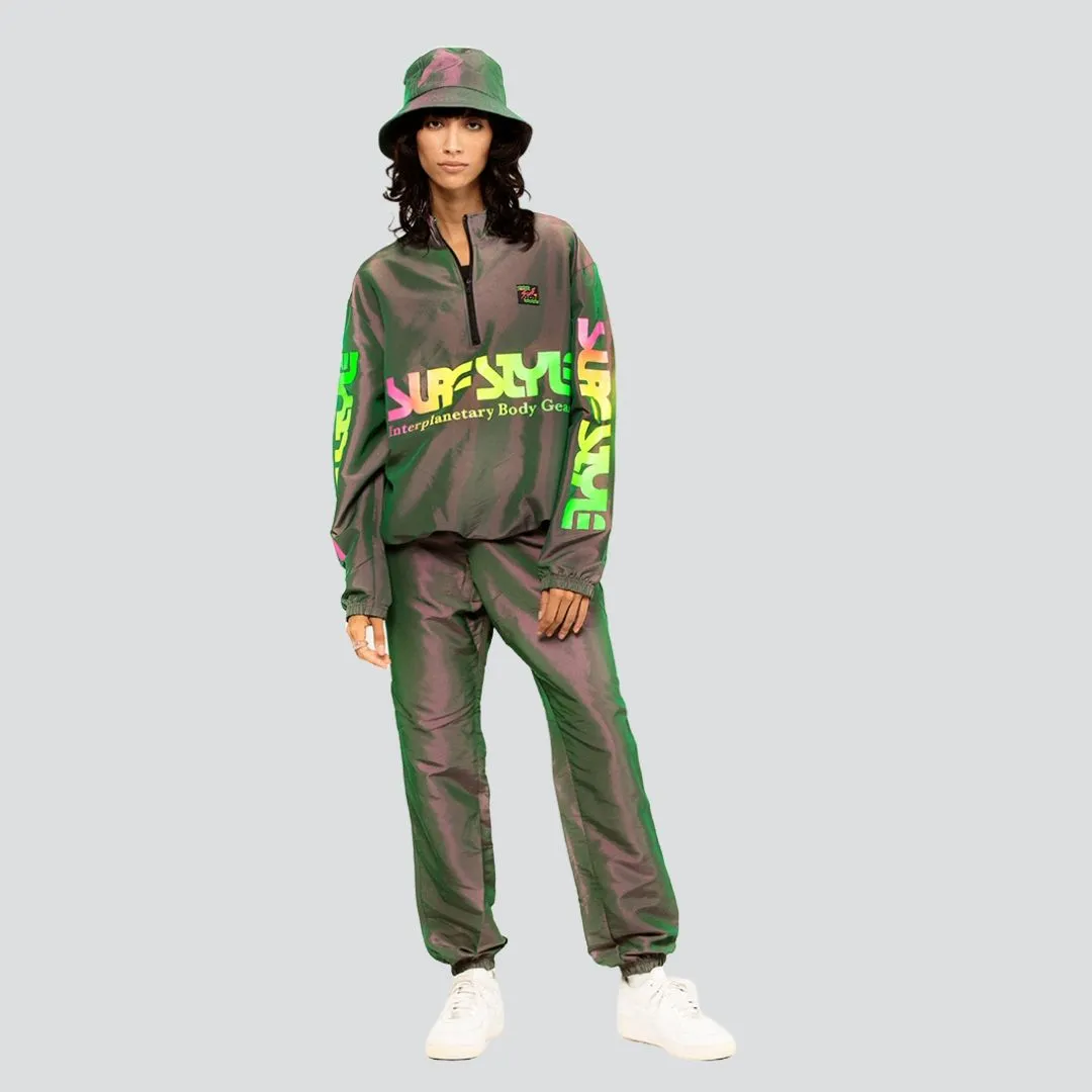 Iridescent Windbreaker Pants