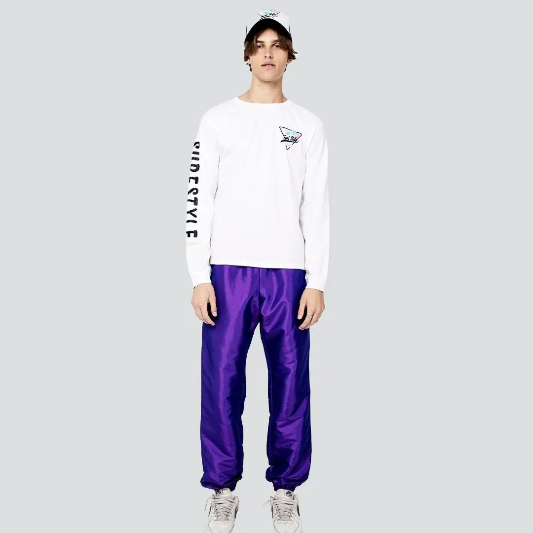 Iridescent Windbreaker Pants