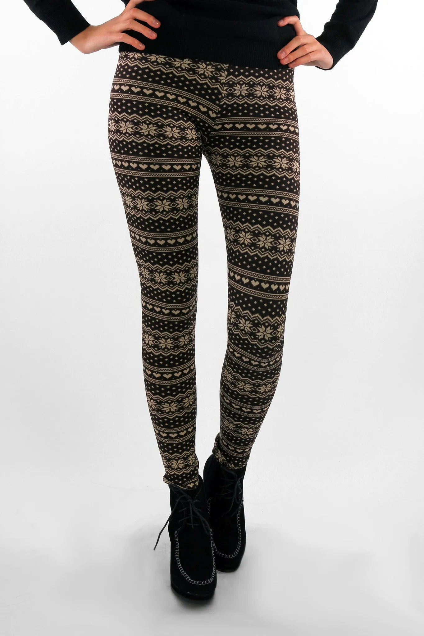 Isle Print Thermal Leggings