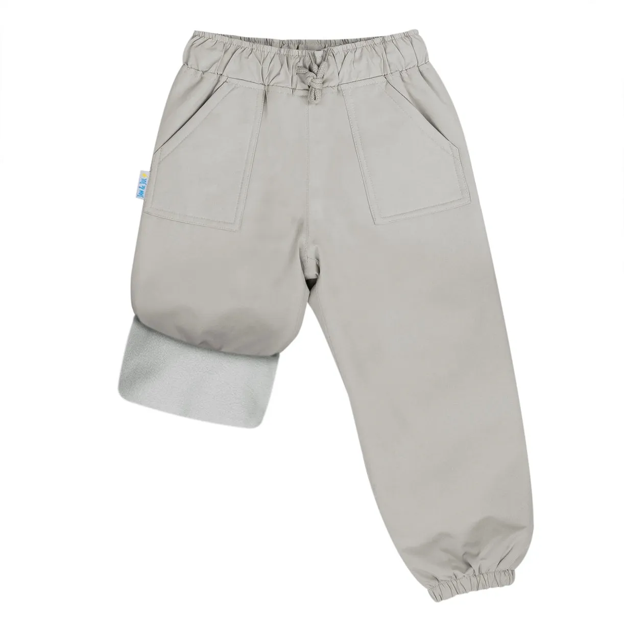 Jan & Jul Kids Cozy-Dry Rain & Snow Pants - Greystone