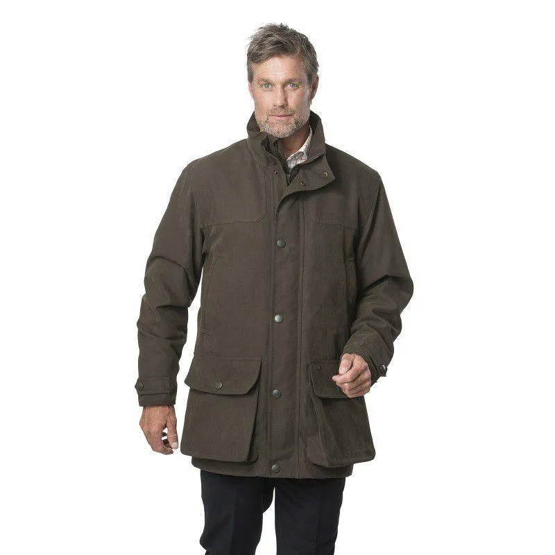 Laksen Wingfield Ultralight Mens CTX Waterproof Coat - Dark Olive