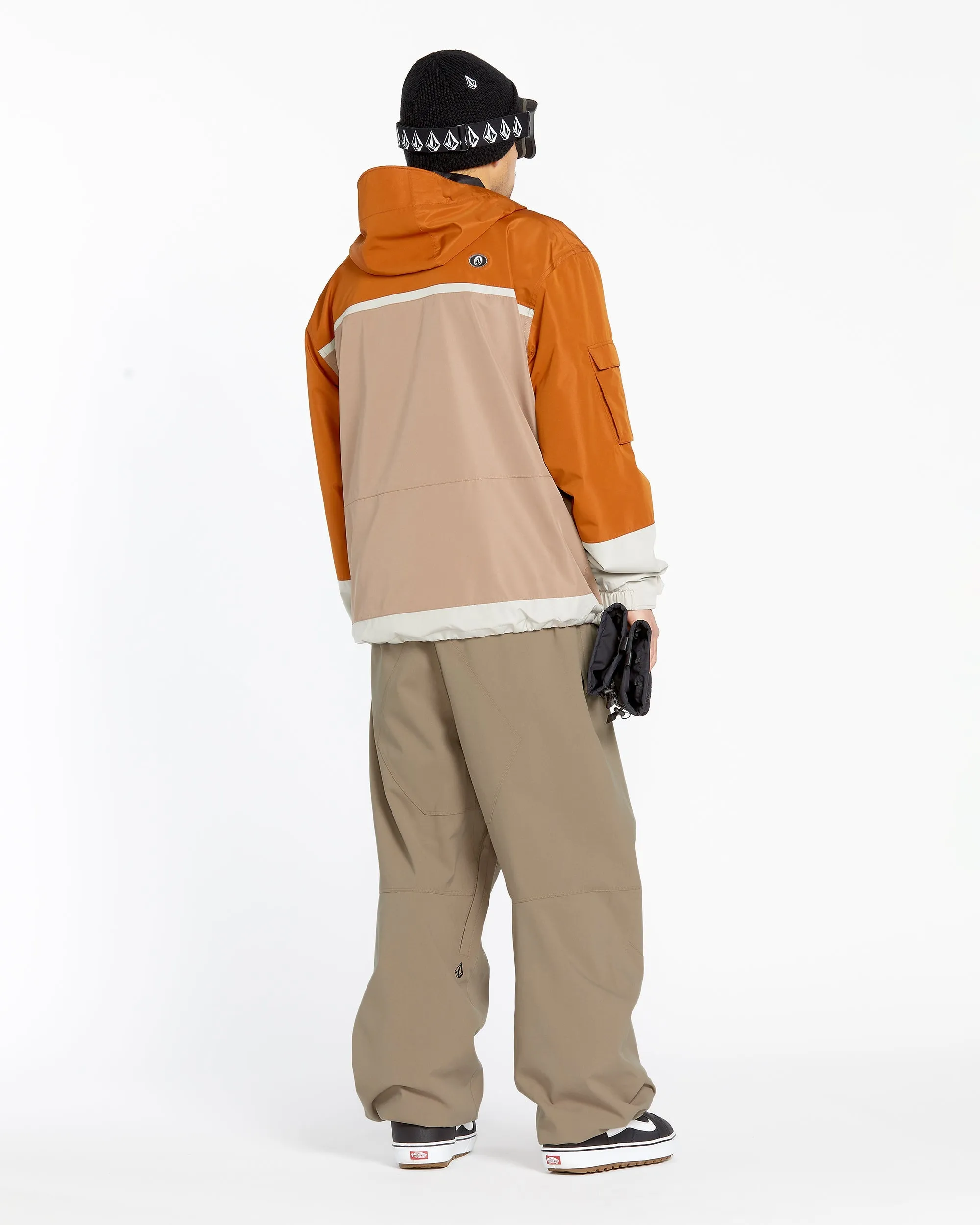 Mens Snow Billow Pants - Chestnut Brown