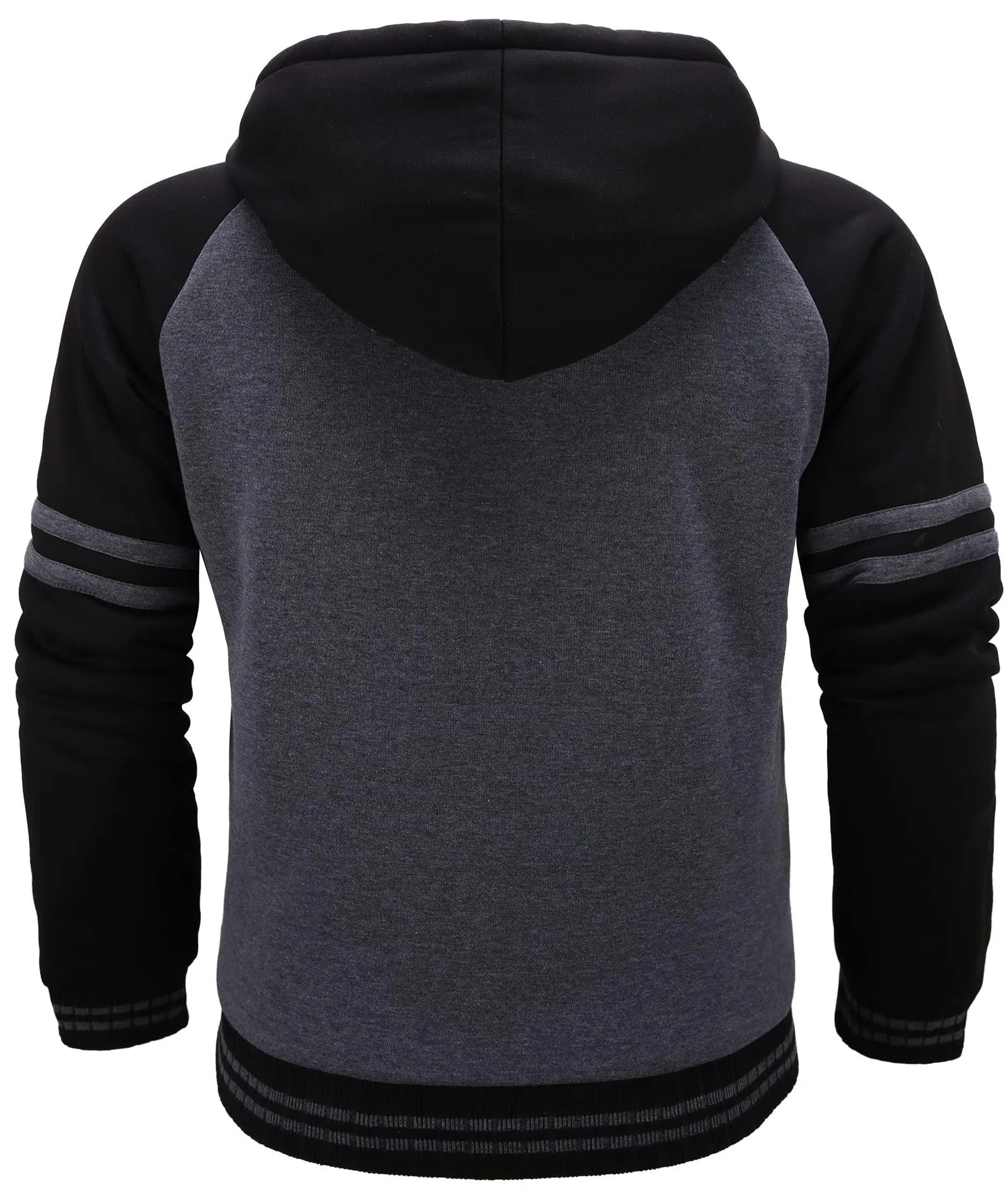 Men's Zipper Outwear Fleece Hoodie-ZPK007192