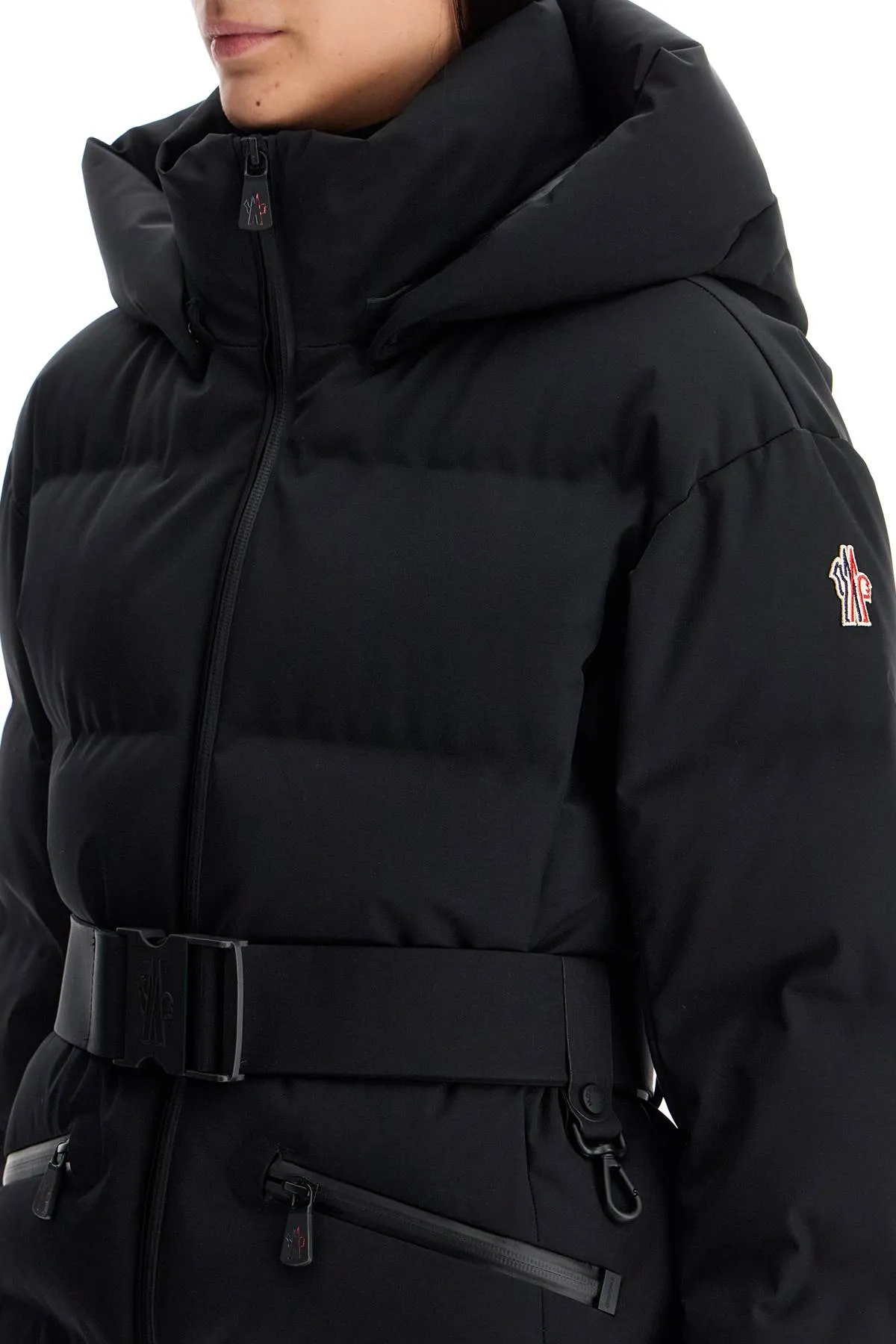 Moncler Grenoble Tolima Belted Ski Down Jacket