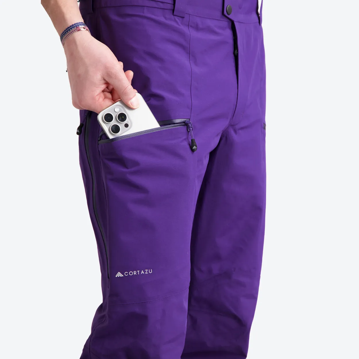 Mountain Shell Pants Purple | Mens