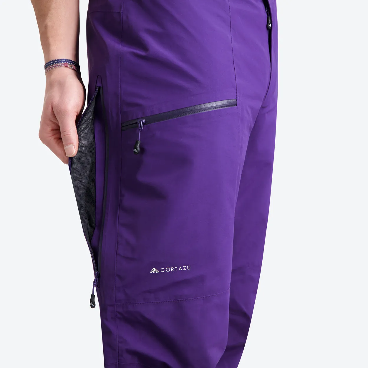 Mountain Shell Pants Purple | Mens