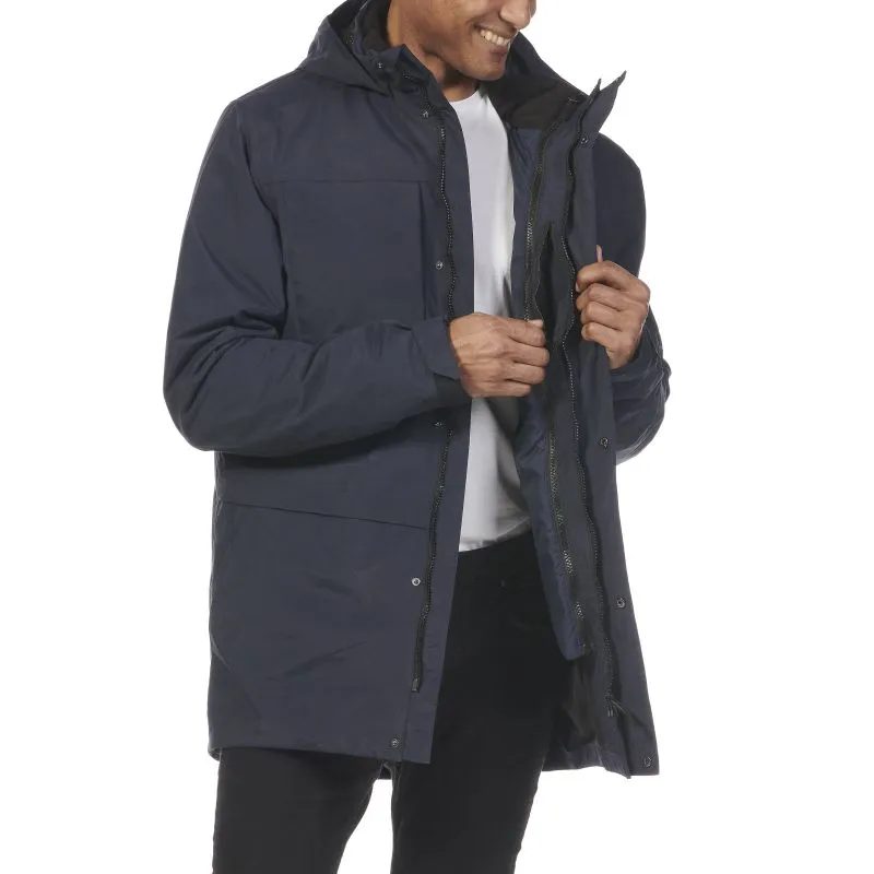 Musto Marina 3 in 1 Mens Waterproof Parka Jacket - Navy