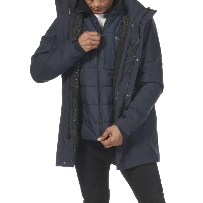 Musto Marina 3 in 1 Mens Waterproof Parka Jacket - Navy