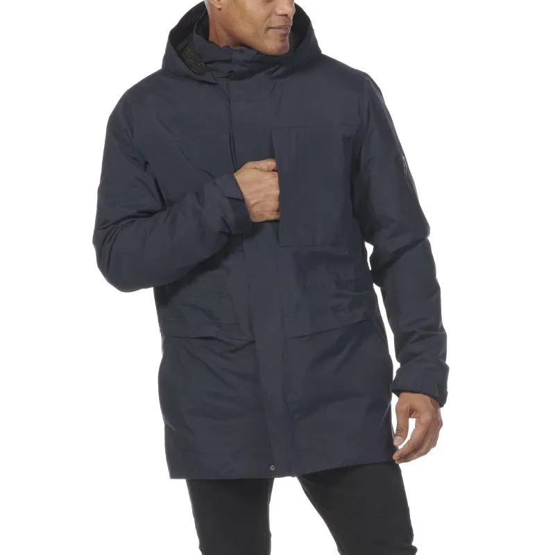 Musto Marina 3 in 1 Mens Waterproof Parka Jacket - Navy