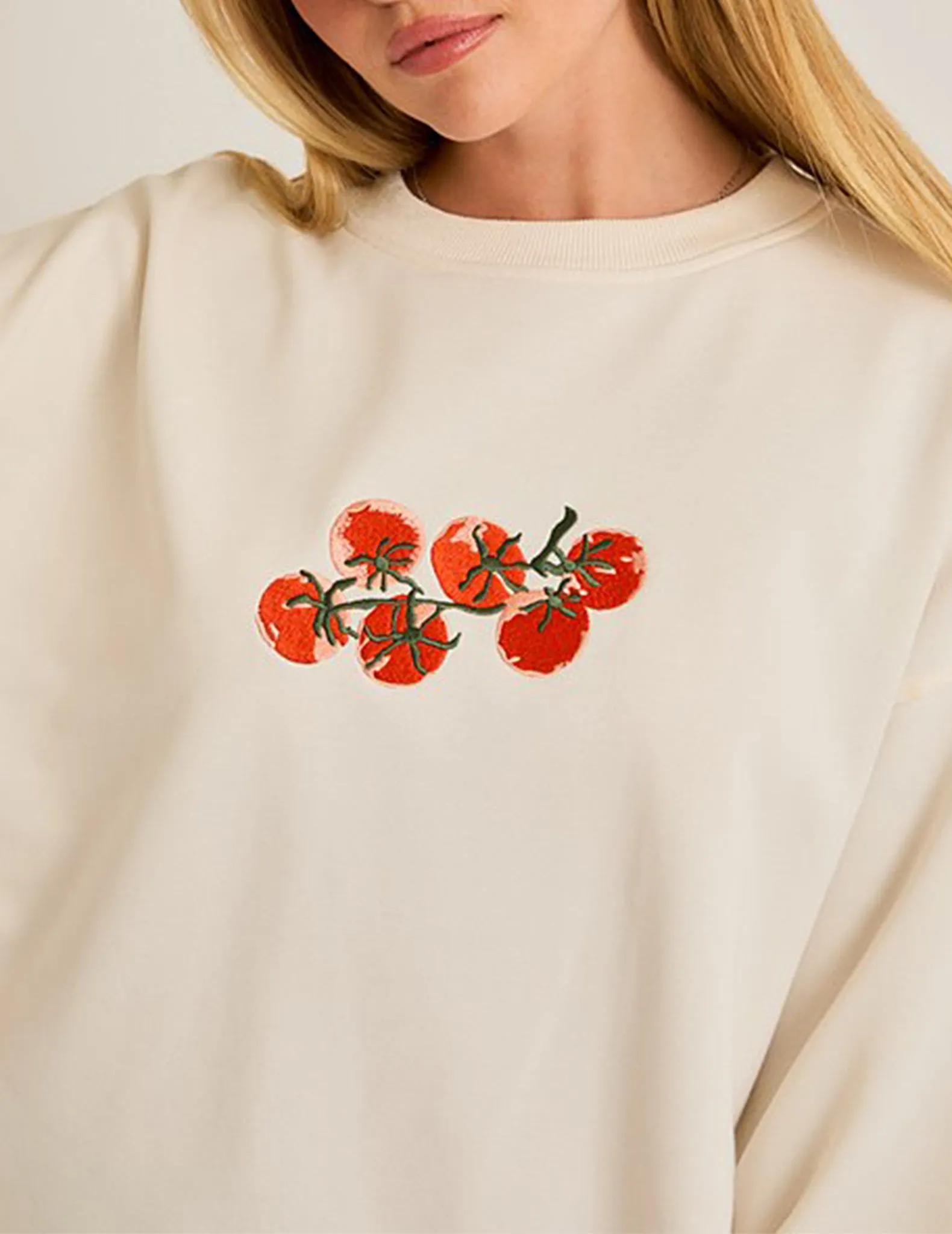 On The Vine Embroidered Sweatshirt