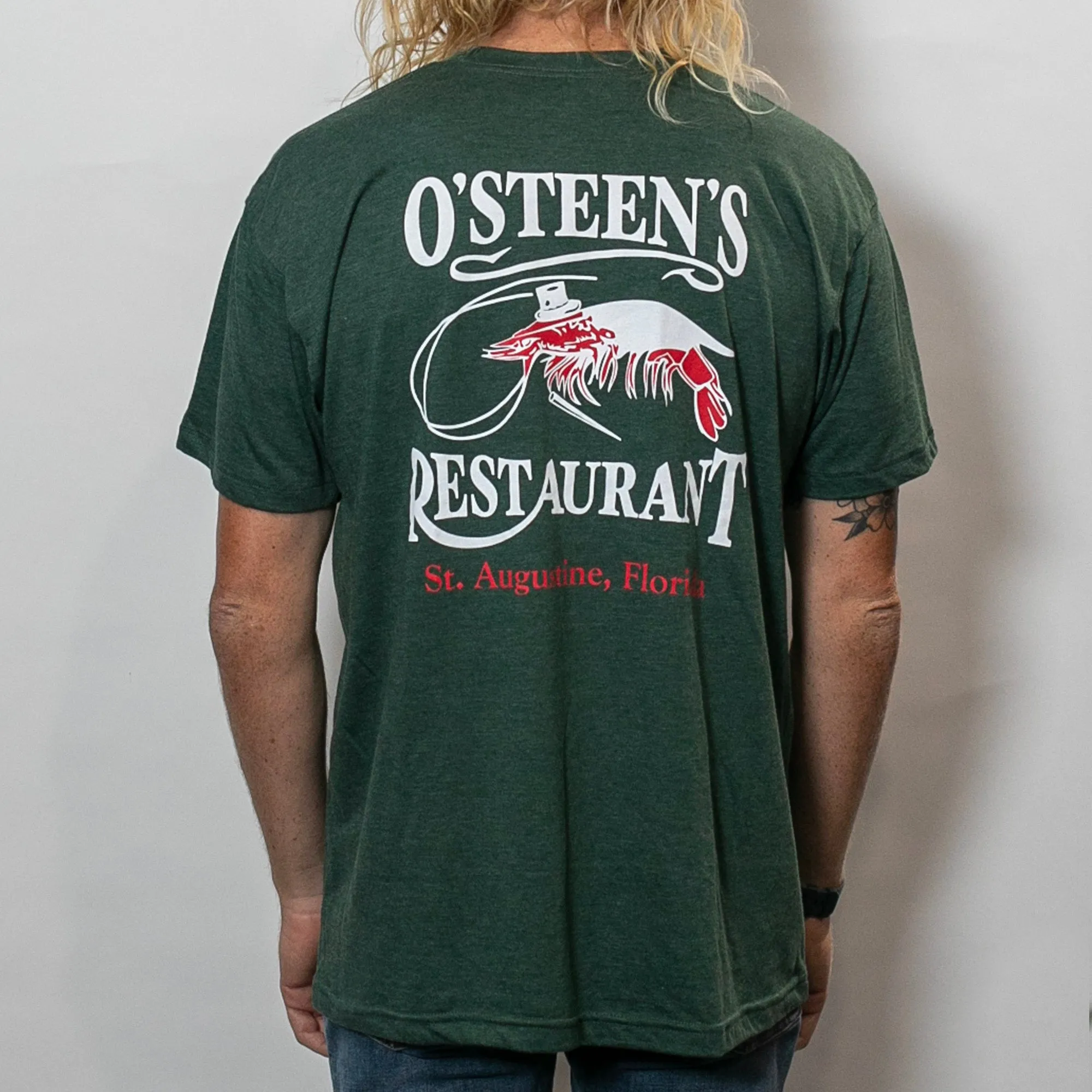 O'Steen's Restaurant Men's S/S T-Shirt - Green