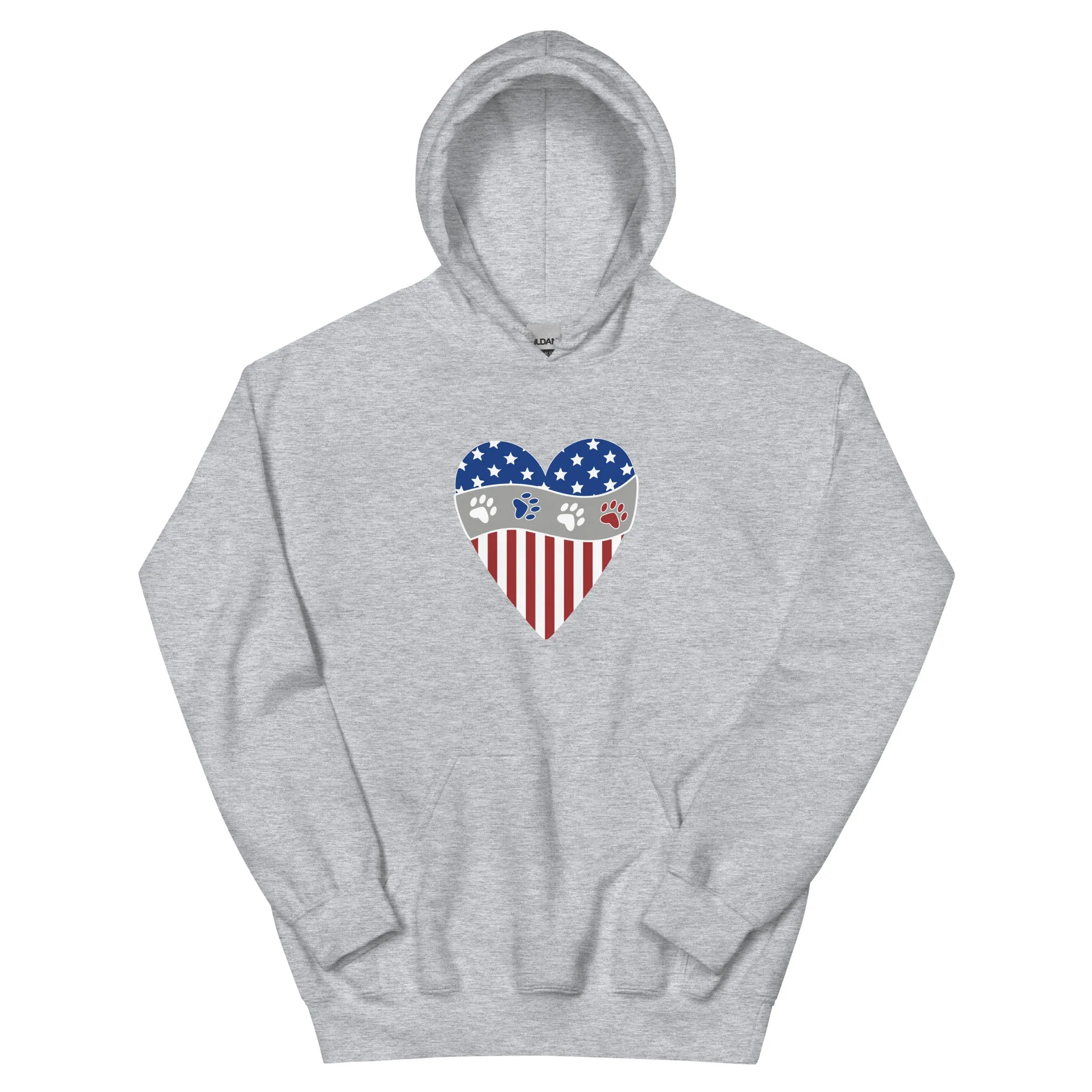 Patriotic Heart Hoodie