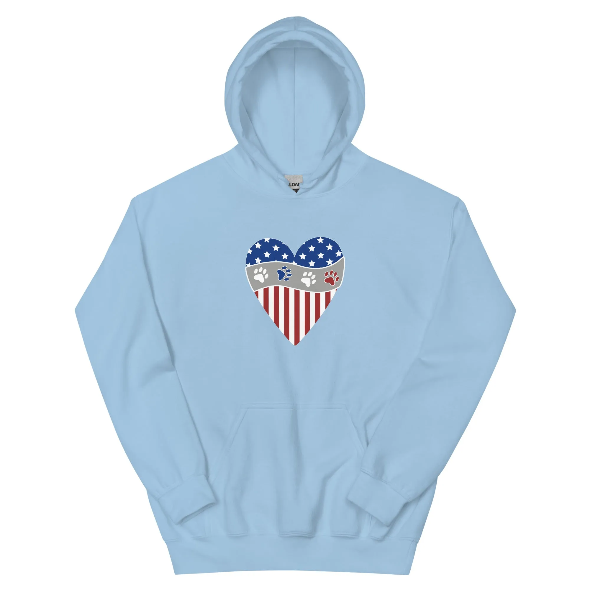 Patriotic Heart Hoodie