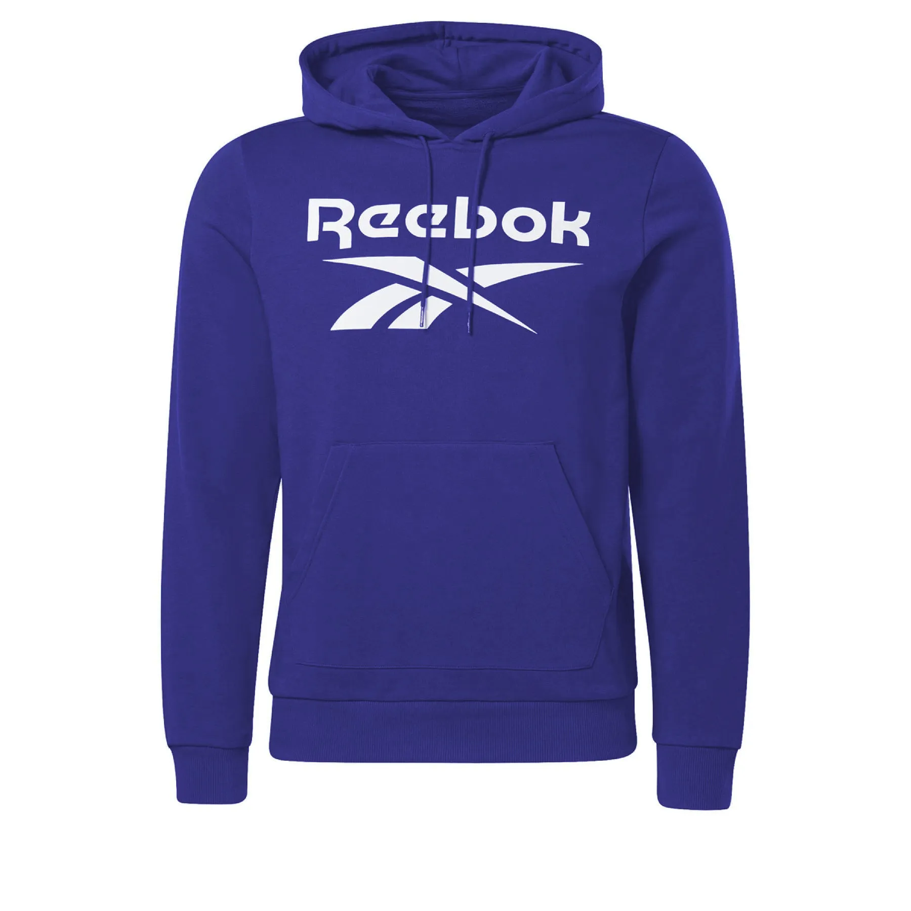 Reebok Identity Fleece Big Logo Men's Hoodie Blue