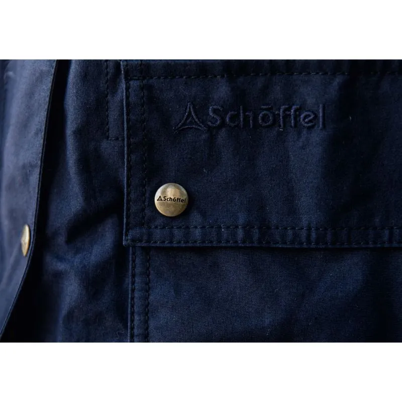 Schoffel Pilton Ladies Wax Jacket - Navy