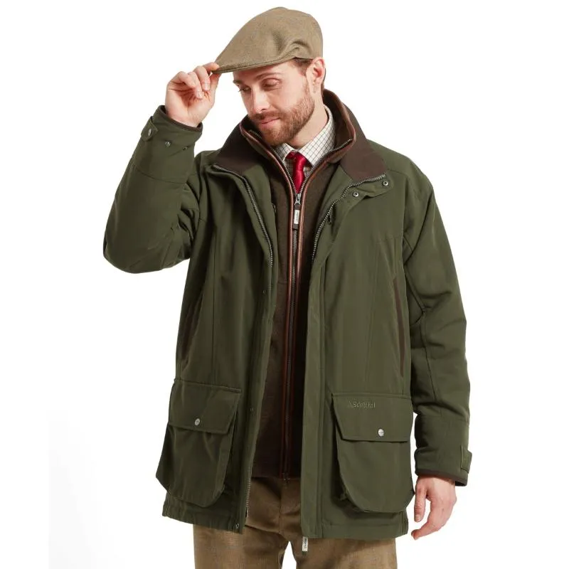 Schoffel Ptarmigan Classic GORE-TEX Mens Waterproof Coat - Hunter Green