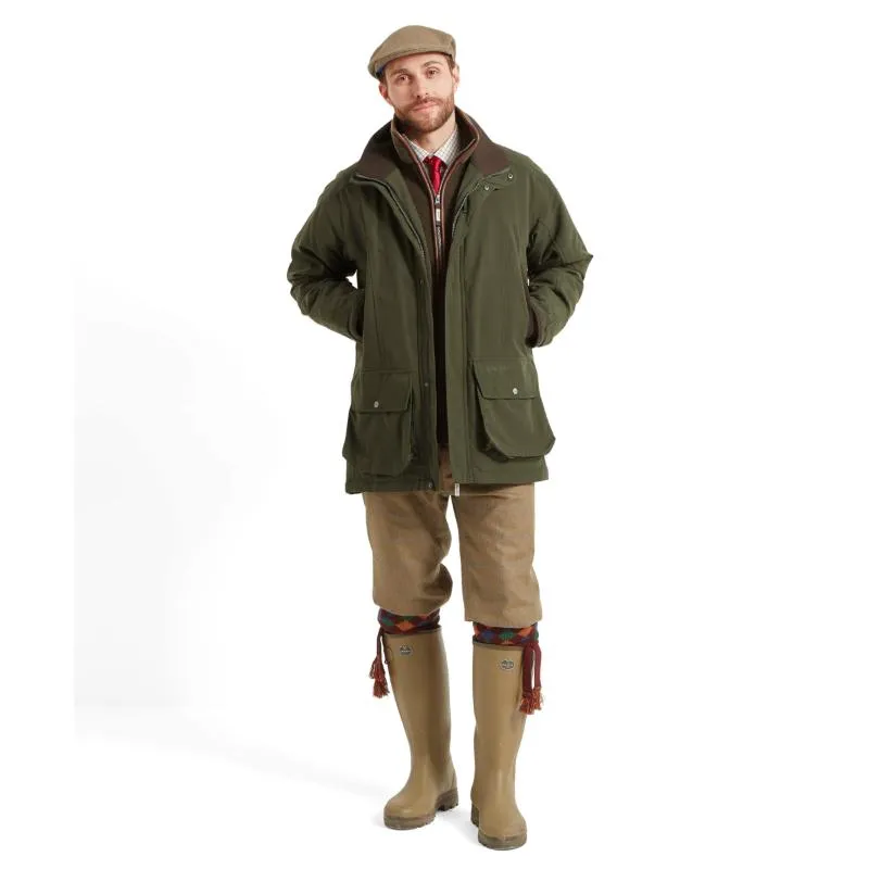 Schoffel Ptarmigan Classic GORE-TEX Mens Waterproof Coat - Hunter Green