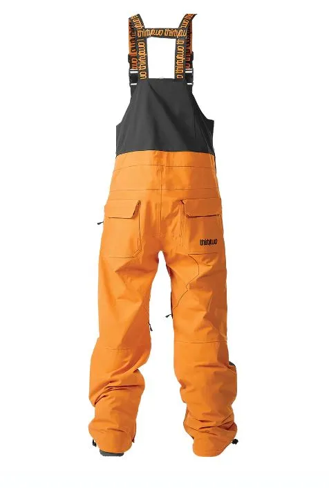 ThirtyTwo Basement Bib 2024  - Black/Orange