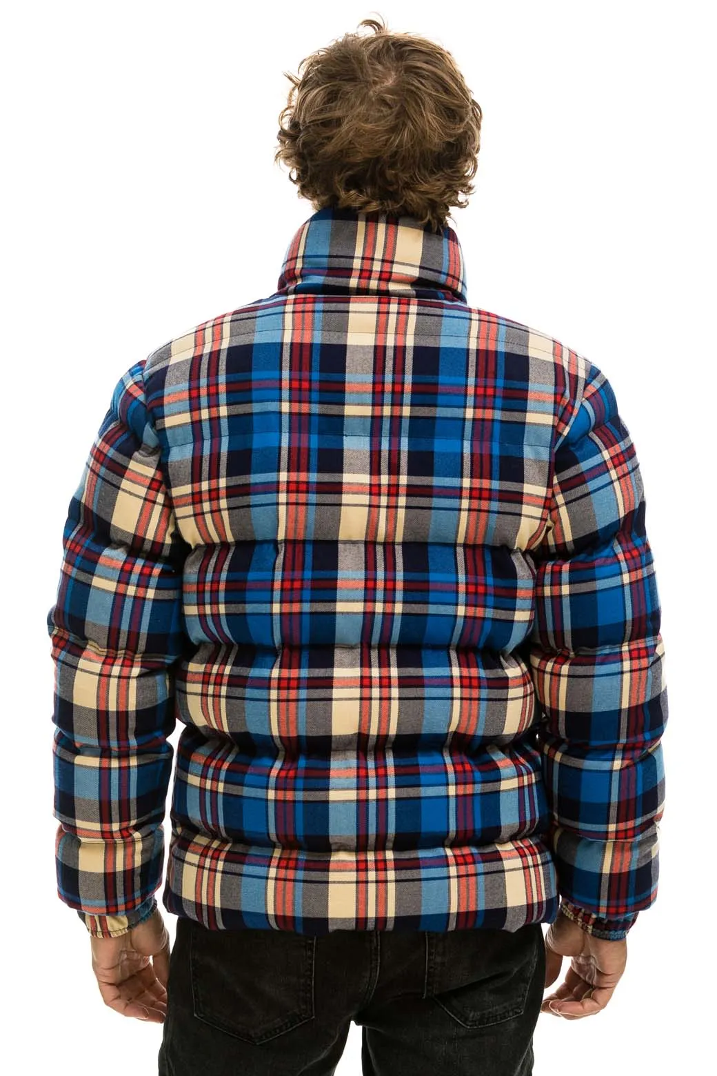 UNISEX PLAID TRAVELER JACKET - PATRIOT PLAID