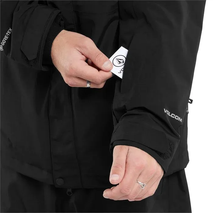 Volcom L Insulated Gore-Tex Jacket Black