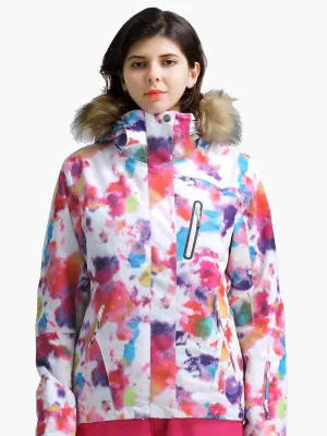 Women's High Waterproof Windproof Colorful Ski/Snowboard Jackets