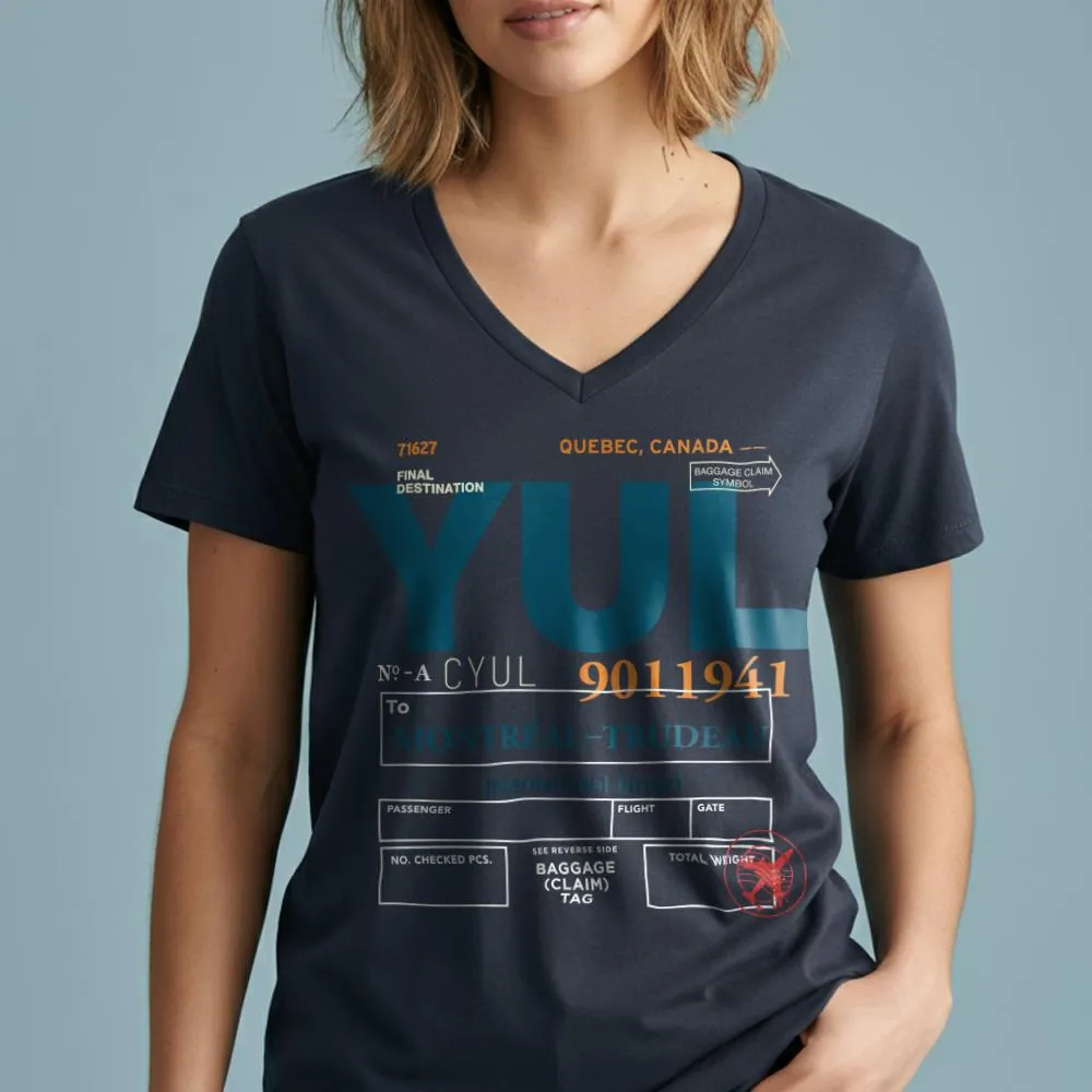 YUL - Women's V-Neck T-Shirt